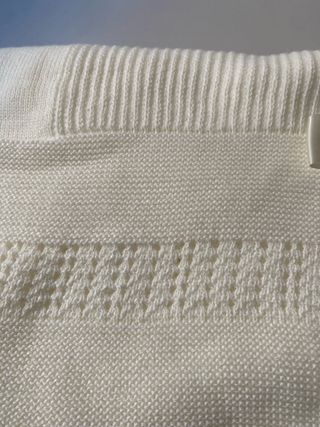 Arrullo crudo con lazos y etiquetas