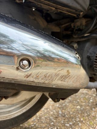 Moto Sym VS 125 Scooter Blanca