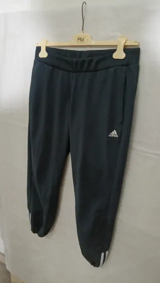 Pantalone tuta Adidas 3/4 neri