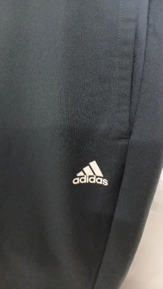 Pantalone tuta Adidas 3/4 neri