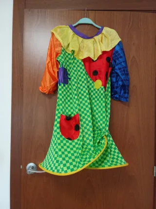 Disfraz Payaso Mujer Talla Única
