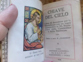 Libretto antico di preghiere