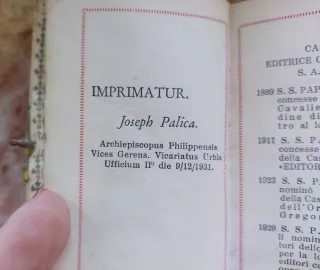 Libretto antico di preghiere