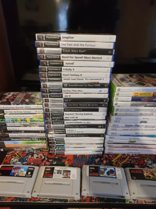 Lote Juegos Consolas y Nintendo