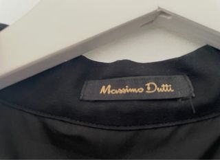 Vestido negro elegante Massimo Dutti