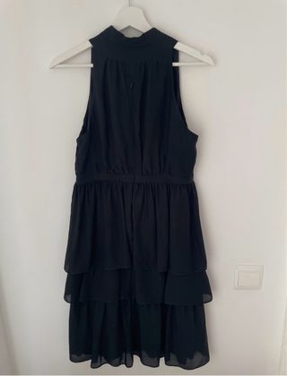 Vestido negro elegante Massimo Dutti