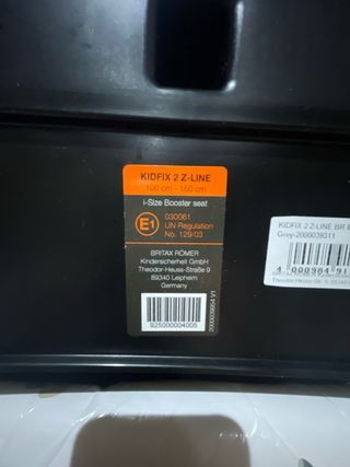 Britax Römer KIDFIX 2 Z-LINE Silla Coche