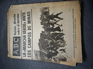 9 Periódicos Históricos  Marcha Verde/ Franco .
