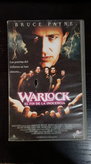 Película VHS Warlock III: El Fin de la Inocencia