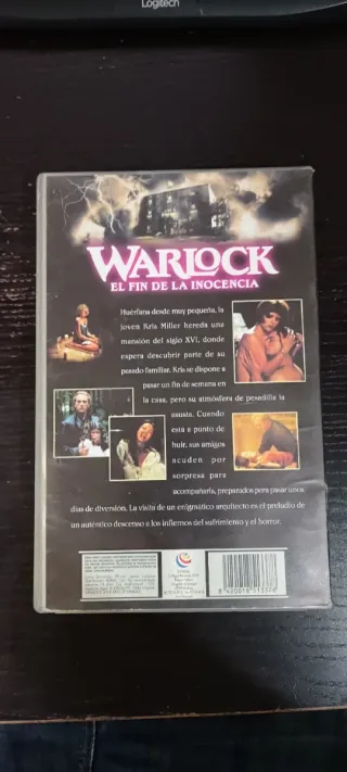 Película VHS Warlock III: El Fin de la Inocencia