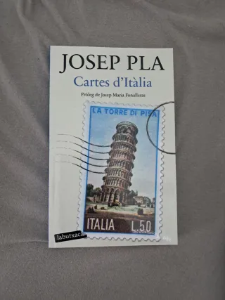 Cartes d'Itàlia: Pròleg de Josep Maria Fonalleras