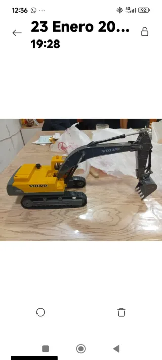 Excavadora Volvo Coleccionismo