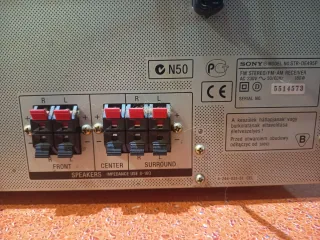 Amplificador Sony STR DE495P Plata