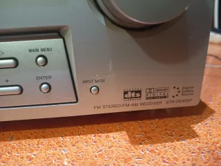 Amplificador Sony STR DE495P Plata