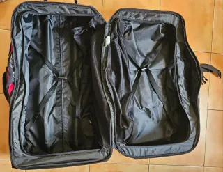 Maleta grande Roxy estampado plumas