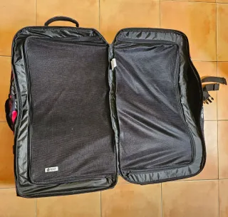 Maleta grande Roxy estampado plumas