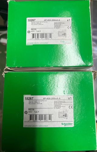 Reconectador diferencial;Acti9 REDs;4P; 40A; 300mA