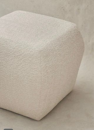 Puff Boucle James Malone beige o rosado