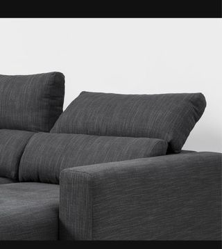 Sofá 3 plazas Hillared Antracita