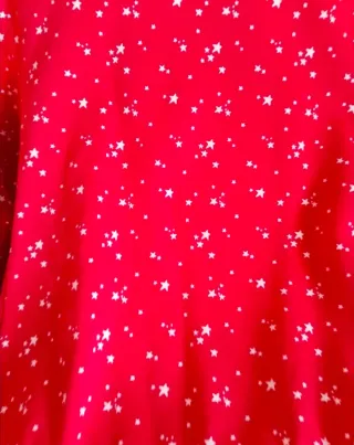 Vestido invierno niña estrellas