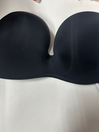 Sujetador Wonderbra Negro sin tirantes