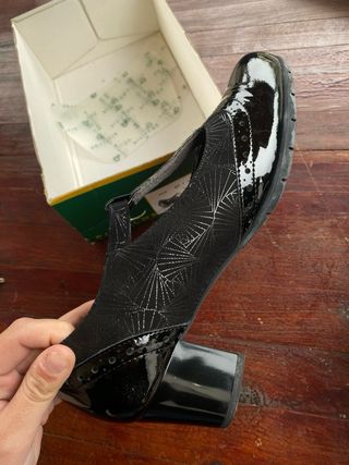 Zapatos Pitillos Tacón Negro Talla 39