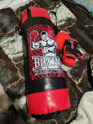 Saco y Guantes de Boxeo