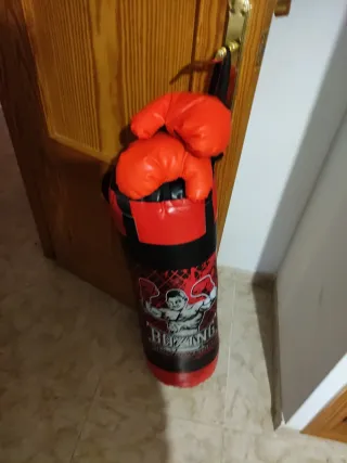 Saco y Guantes de Boxeo