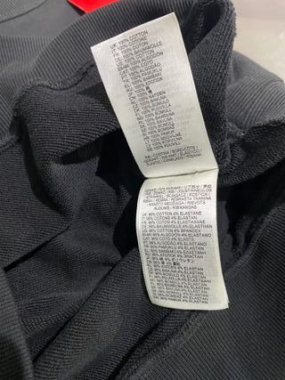 Sudadera Diesel fit holgado color negro