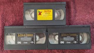 14 Películas VHS de animación principalmente
