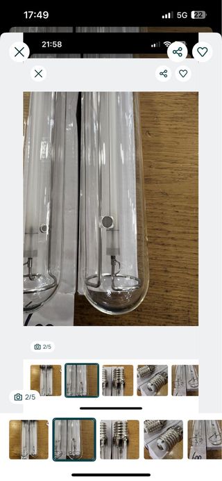 Lâmpada Cultivo Hidroponia E39 600W 2000k