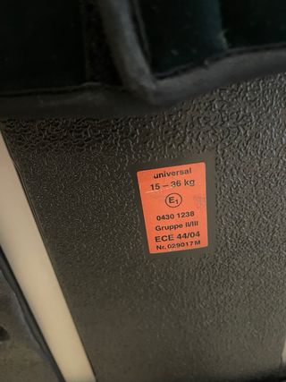 Silla de seguridad Recaro Milano