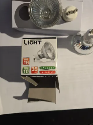 Set 3 Lampadine Alogene GU10 35W