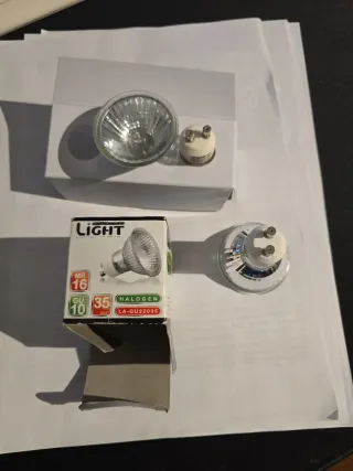Set 3 Lampadine Alogene GU10 35W