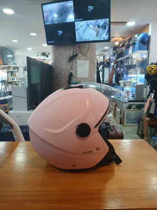Casco Moto Unik Rosa