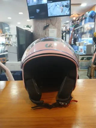 Casco Moto Unik Rosa