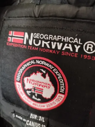 ABRIGO HOMBRE GEOGRAPHICAL NORWAY