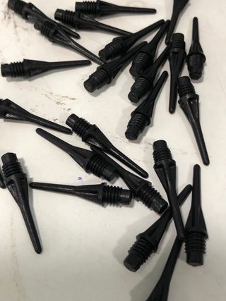 1000 Puntas Dardos Rosca Estrecha 2BA