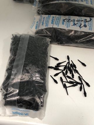 1000 Puntas Dardos Rosca Estrecha 2BA