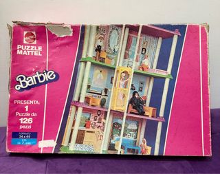 Puzzle Barbie Mattel 126 pezzi anni 70/80