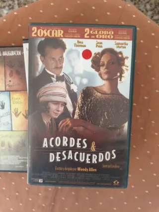 LOTE 4 VHS WOODY ALLEN VIDEOCLUB