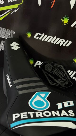 Funda Asiento Suzuki LTZ 400 Petronas