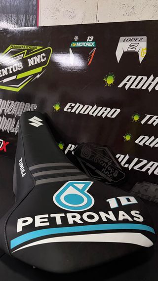 Funda Asiento Suzuki LTZ 400 Petronas