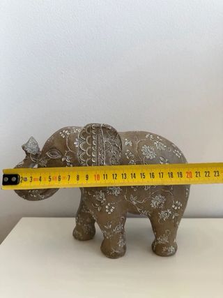 Figura Elefante Cerámica Decorativa