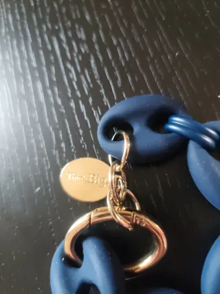 Bracciale donna blu e oro