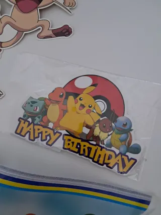 Decoración fiesta cumpleaños Pokémon