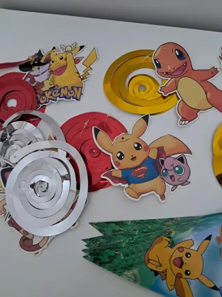 Decoración fiesta cumpleaños Pokémon