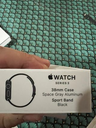 Apple Watch Series 3 38mm Space Gray