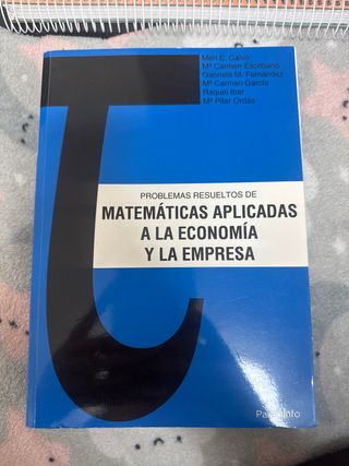 Problemas resueltos de matemáticas aplicadas a ...