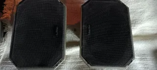 Altavoces Alpine Negro/Plata